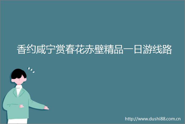 香约咸宁赏春花赤壁精品一日游线路