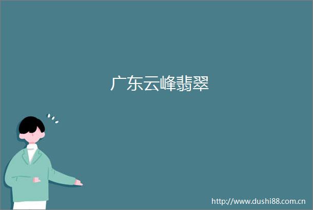 广东云峰翡翠