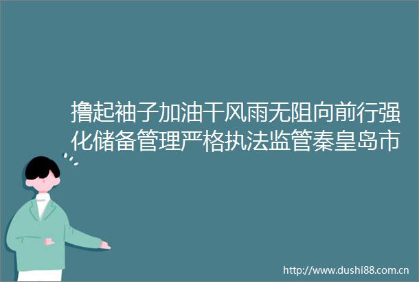 撸起袖子加油干风雨无阻向前行强化储备管理严格监管秦皇岛市全面提升粮食安全保障能力