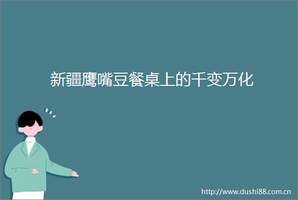 新疆鹰嘴豆餐桌上的千变万化