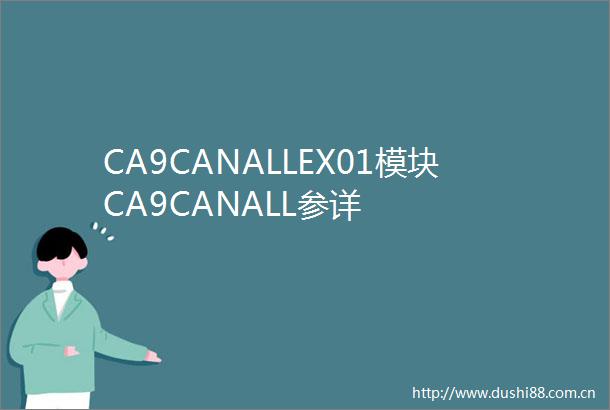 CA9CANALLEX01模块CA9CANALL参详
