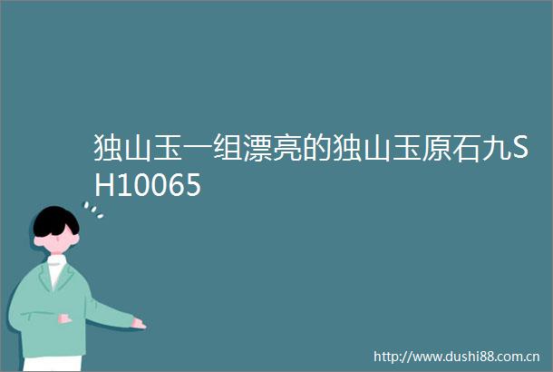 独山玉一组漂亮的独山玉原石九SH10065