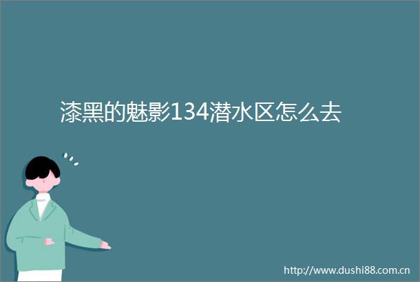 漆黑的魅影134潜水区怎么去