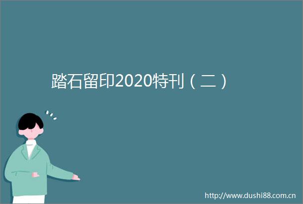 踏石留印2020特刊（二）