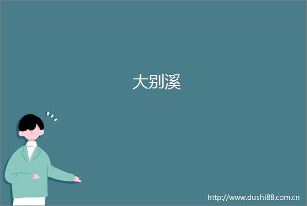 大别溪