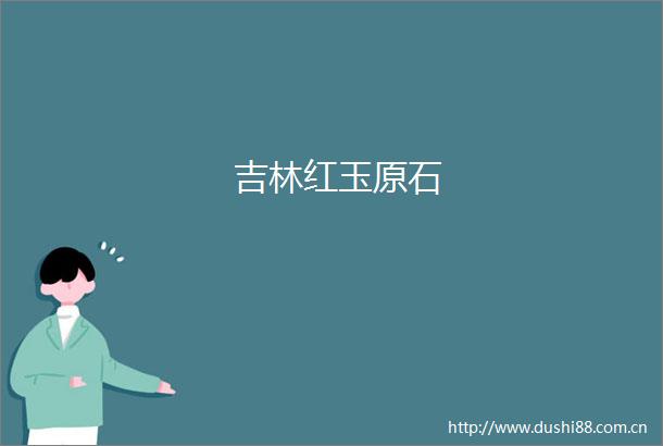 吉林红玉原石