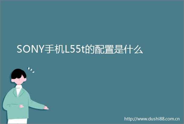SONY手机L55t的配置是什么
